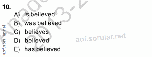 Soru 10