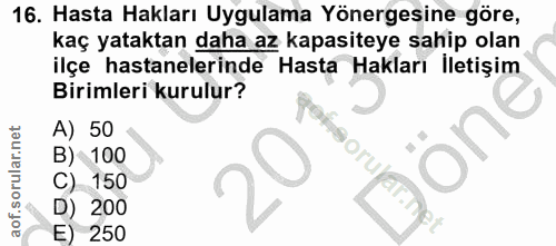 Soru 16