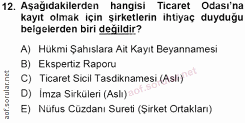 Soru 12