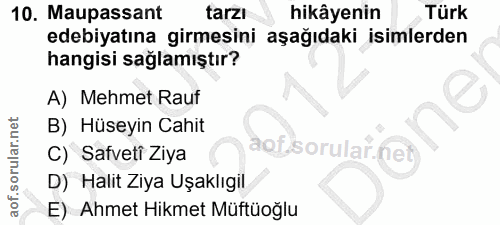 Soru 10