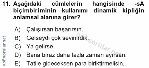 Soru 11