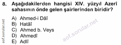 Soru 8