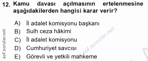 Soru 12