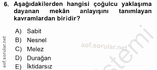 Soru 6