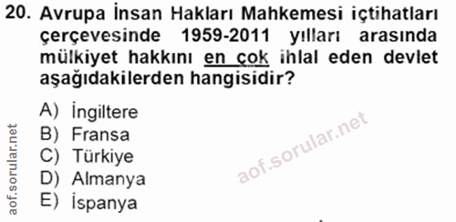 Soru 20