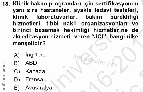 Soru 18