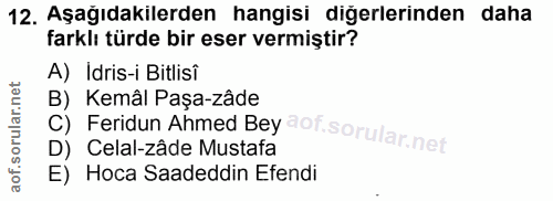 Soru 12