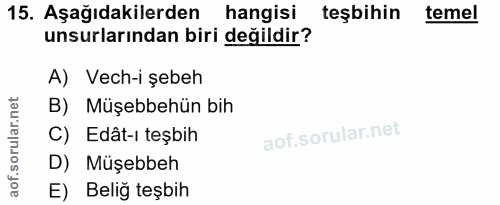 Soru 15