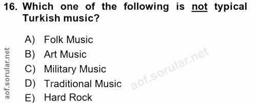 Soru 16