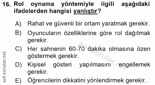 Soru 16