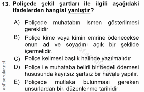 Soru 13