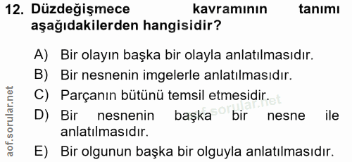 Soru 12