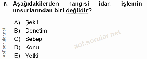 Soru 6