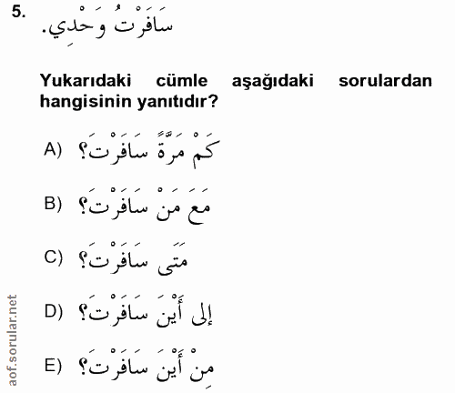 Soru 5