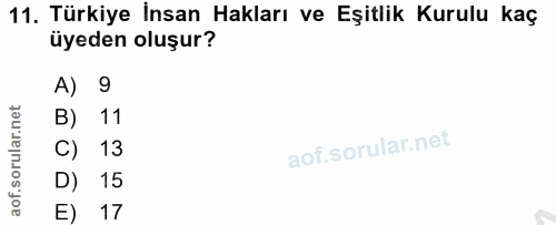 Soru 11