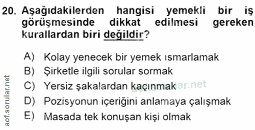 Soru 20