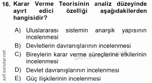 Soru 16