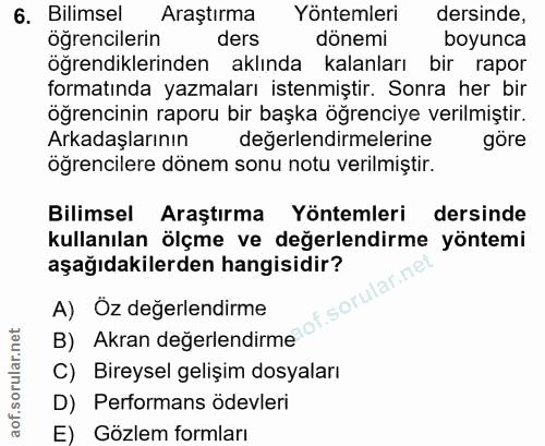 Soru 6