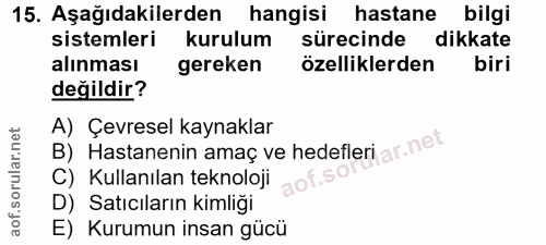 Soru 15