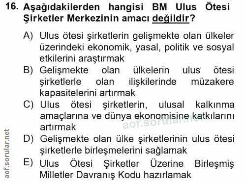 Soru 16