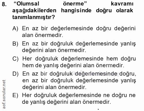 Soru 8