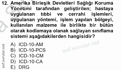 Soru 12