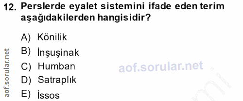Soru 12