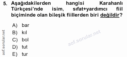 Soru 5