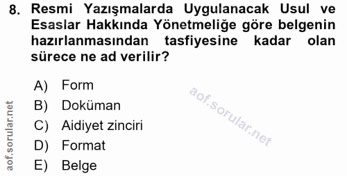 Soru 8