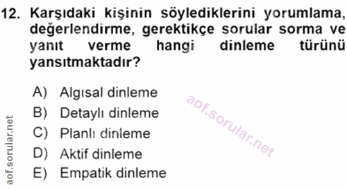 Soru 12