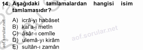 Soru 14
