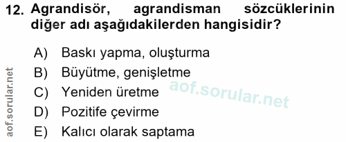 Soru 12
