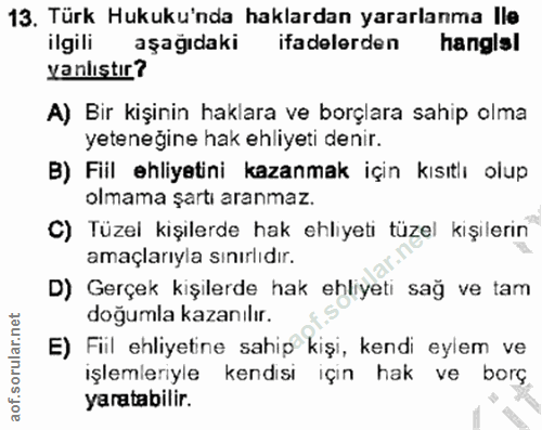 Soru 13