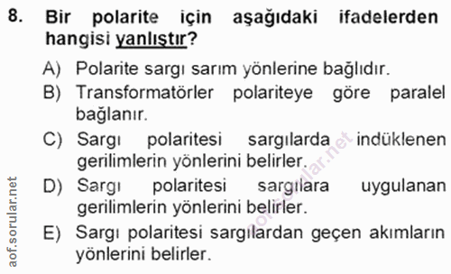 Soru 8