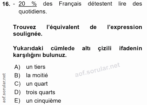 Soru 16
