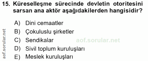 Soru 15