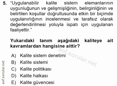 Soru 5