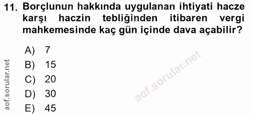 Soru 11