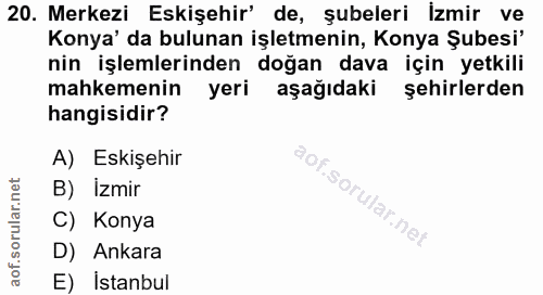 Soru 20