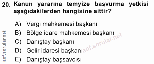 Soru 20