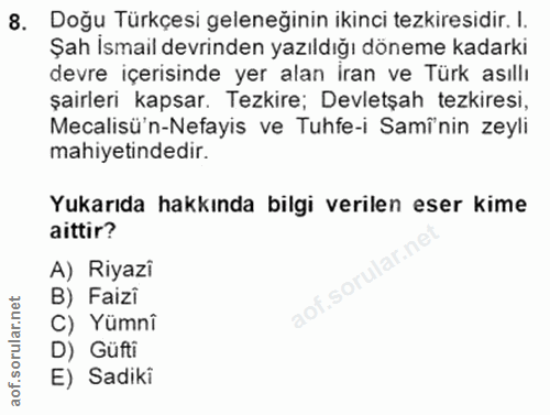 Soru 8