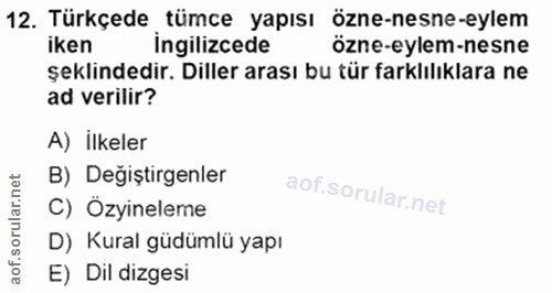 Soru 12