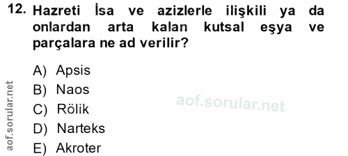 Soru 12