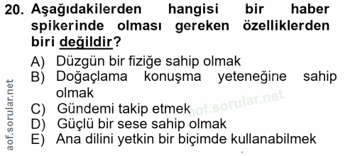 Soru 20