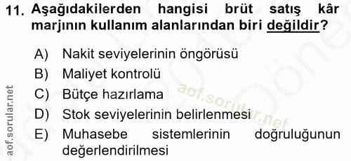 Soru 11