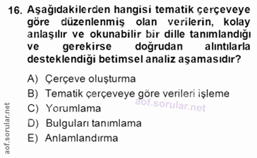 Soru 16