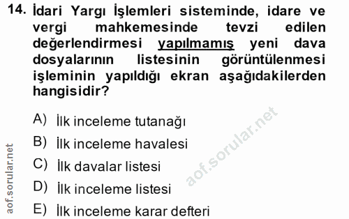 Soru 14