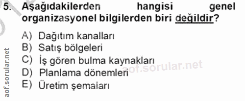 Soru 5