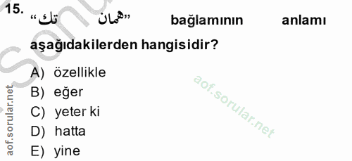 Soru 15