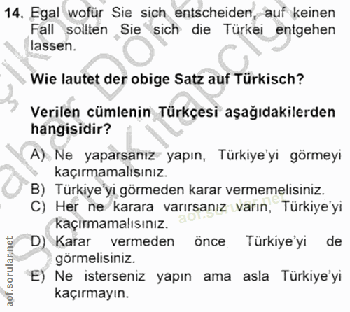 Soru 14